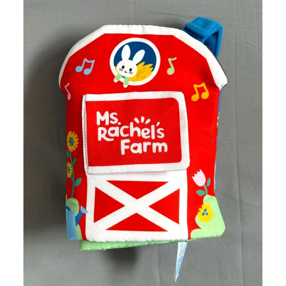 Ms Rachel Speak & Sing Doll Farm Soft Book Sensory Cube and Boat Toy Bundle‎